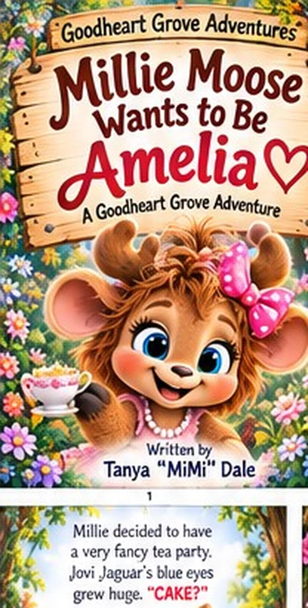 Millie Moose Wants to Be Amelia cover