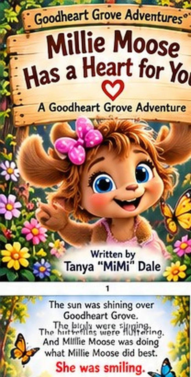 Millie Moose Has a Heart for You cover