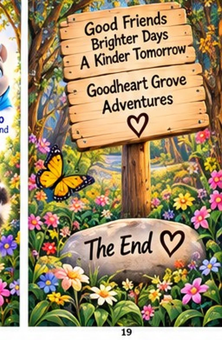 A peaceful sunset over Goodheart Grove